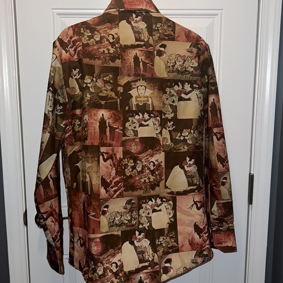 🚢 Rare Vintage VTG 70's Kennington Large -Snow White and the Seven Dwarfs shirt - Picture 10 of 15